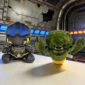 Helldivers 2 Plush Set - 9" Helldiver Soldier & Charger Bug Stuffed Toys, Soft Collectible Plush Dolls for Game Fans, Birthday Gifts