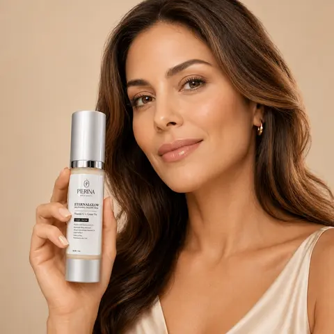 Pierina's EternalGlow Tallow Cream - Lavender-Infused Body Moisturizer with Honey, Green Tea, Vitamin C, Lipid-Mimicking Formula, Restorative, Relaxing, Hydrating for Mature Female Skin, Repairs Skin, Enables Gentle Massage