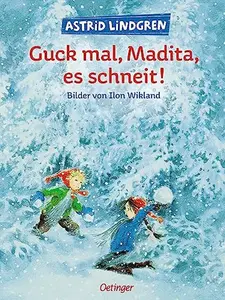 USED-Guck mal Madita, es schneit. by Astrid Lindgren (Hardcover)