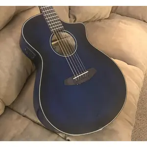 Breedlove ECO Pursuit Exotic S Concert Twilight CE Acoustic-Electric Guitar, Solid Myrtlewood Top