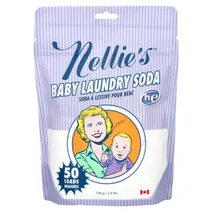 Nellie's Baby Laundry Soda, 50 Loads, 1.6 lbs (726 g)