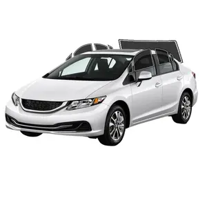Precut Window Tint Film For Honda Civic Sedan 2012-2015 Window 2Ply Anti-Shatter, UV Block, Privacy Protection, Easy Install, No Trimming Needed,Heat & Glare Reduction