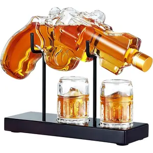 Valentine's Day, New Year Gifts Kollea Whiskey Decanter Set with Shot Glass, Cool Anniversary Birthday Gift Ideas for Men Women, Funny Military Retirement Present, Home Bar Drinking Party  Bottle Container Utensils Traditional Classic Mug