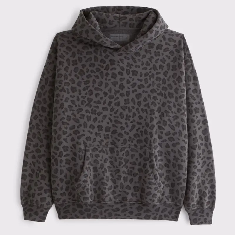 The Black Leopard Camo Hoodie 3D, Unisex Lightweight Cheetah Design Hoodies for Men Women Suit, Hoodie 3D Camo, Style 3D Camo Hoodie