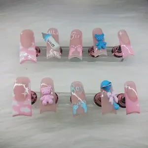 Gender Reveal Duck Press Ons