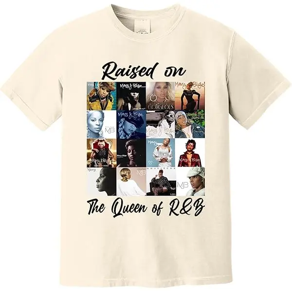 Mary J. Blige The Queen of R&B Strength of a Woman T-Shirt