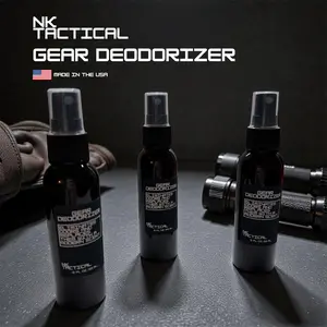 NK Tactical Gear Deodorizer Spray – Odor Eliminator for Duty Gear, Vests & Equipment
