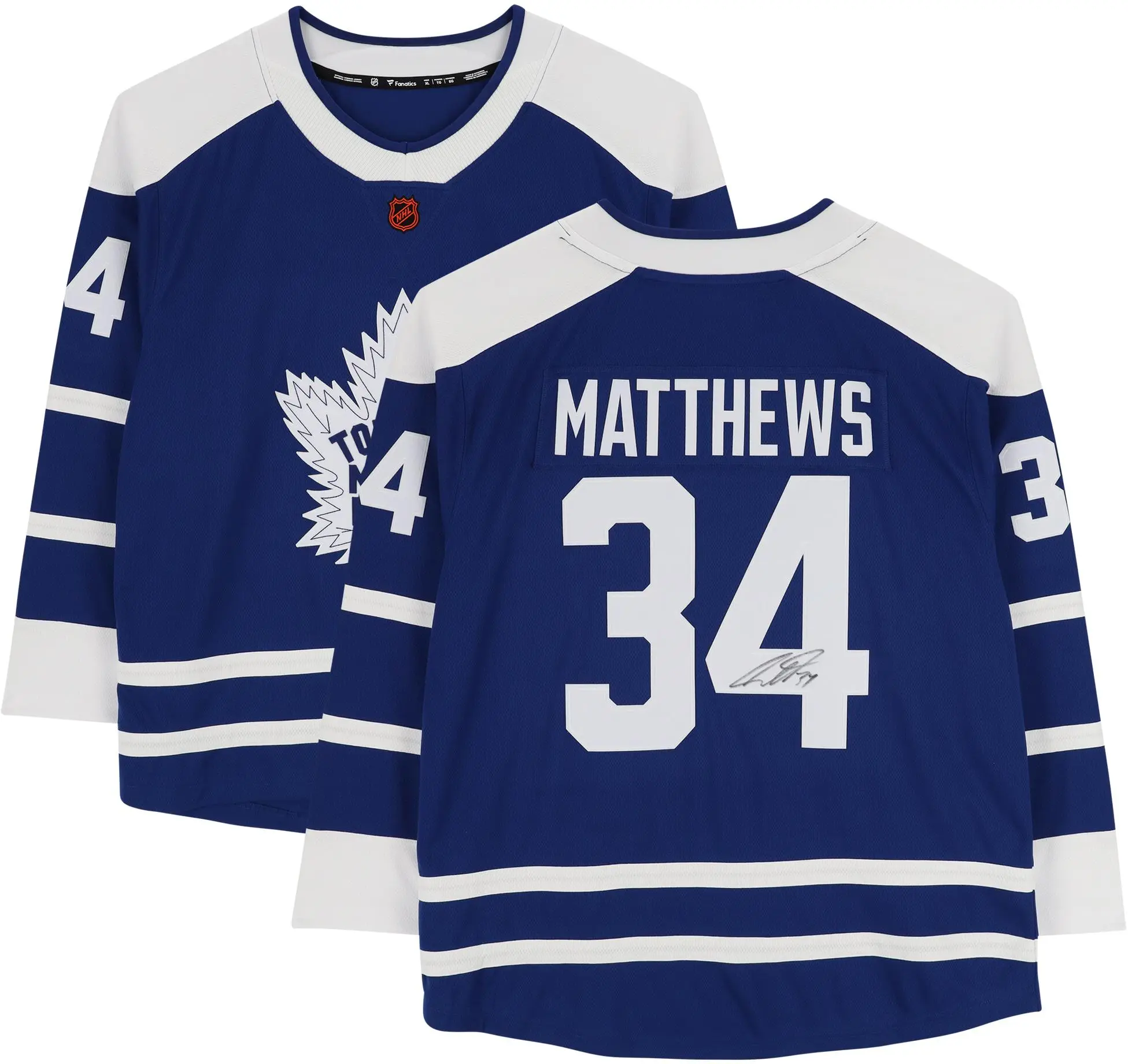 Auston Matthews Toronto Maple Leafs Autographed 2022-23 Special Edition 2.0 Fanatics Breakaway Jersey - Fanatics Authentic Certified