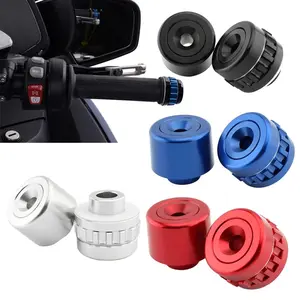 Motorcycle Cruise Control Handlebar Plug, CNC Aluminum Alloy Replacement for F800GT/F650GS/F800GS/F800R/F750GS/F850GS ADV/F900R/XR/R1200GS/R1250GS/S1000XR