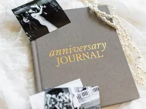 Love Story Gift Set, Engagement & Anniversary Journal Memory Books, Engagement Gift for Bridal Shower, Wedding Memory, Couple Gift