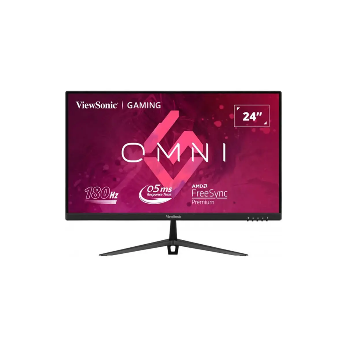 ViewSonic VX2428A 24" 16:9 Full HD 180Hz IPS LED Gaming Monitor, High-Refresh-Rate Desktop Monitors for Competitive Gaming