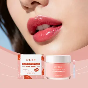 Eelhoe Mango Moisturizing Sleep Lip Mask, Hydrating Non-Sticky Lightweight Lip Care, Gentle Hydration and Moisture for Lips, Hydrating Lip Treatment