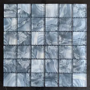 Arctic Blue Mosaic Tile