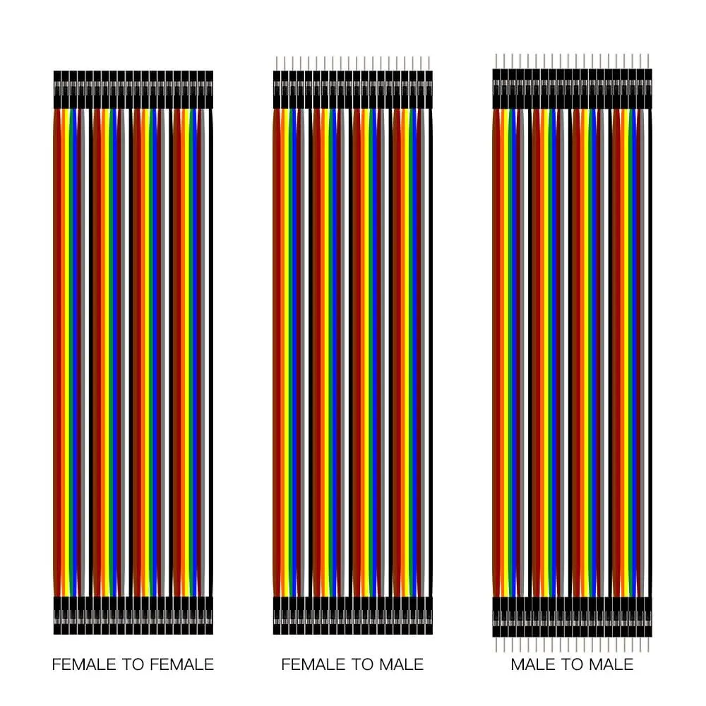 120pcs 20cm Dupont Jumper Wires for Arduino & Raspberry Pi
