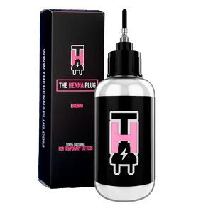 White Henna Cone Bottle Makeup Cosmetic Color