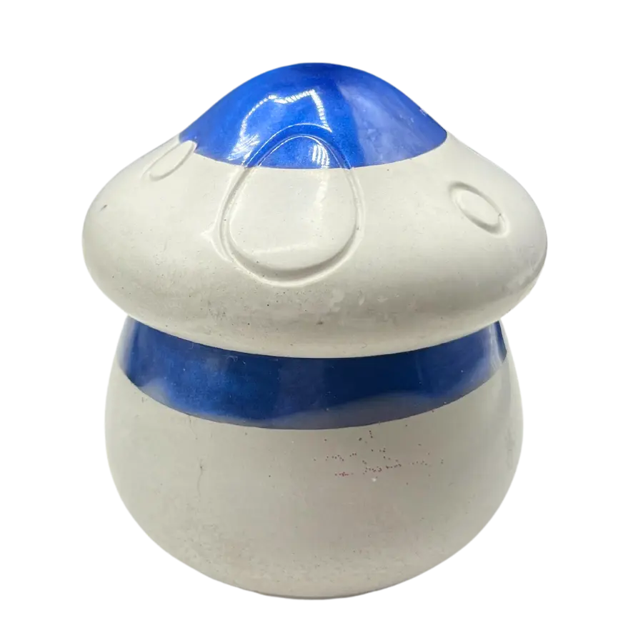 Mushroom Shaped Jar With Lid | 3.5" x 3.5" | Color Crete Creation