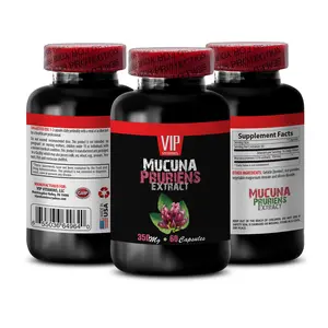 Mood Support Supplement - Mucuna Pruriens Extract - Mucuna Capsules - Mood and Focus Supplements - Natural Mood Boosting