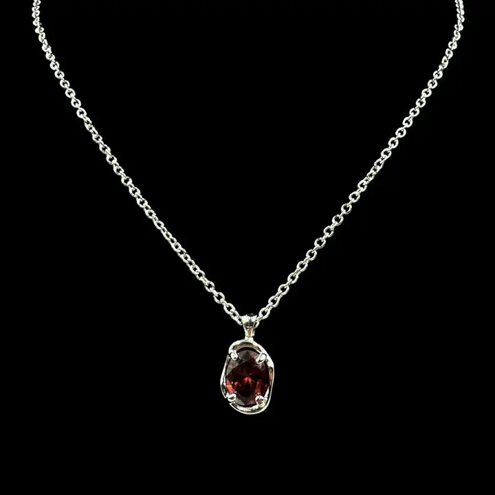 Silver Vampiric Amulet Necklace