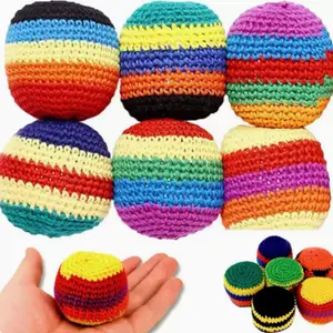 HANDMADE HACKY SACK SET - 6 PACK