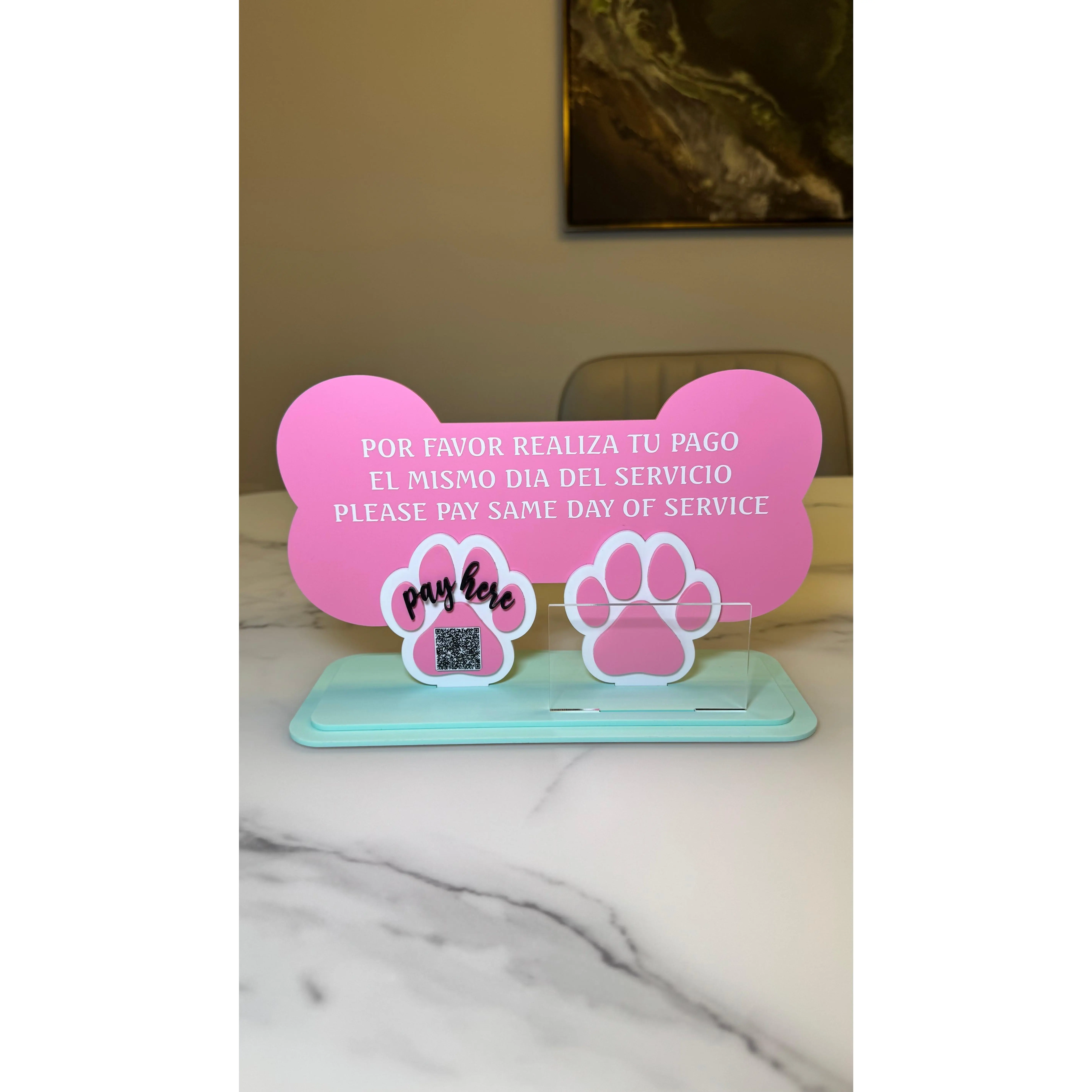 Custom Grooming Sign