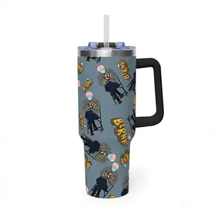 Bernie Sanders 40 Oz Tumbler, Inspirational Tumbler, Political Gift Idea, Motivational Tumble, American Politics Art, Empowerment Quote