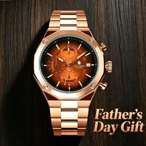 Gift for Dad  SAPPHERO Multifunction Chronograph Watch, Daily Wear Timepiece