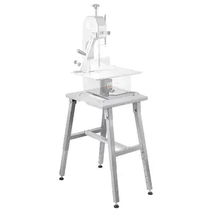 Electric Meat Bandsaw Stand, Heavy-Duty Floor Stand With Adjustable Height, Stable H-Shaped Frame, Anti-Slip Foot Pads, Ideal For Meat Processing And Bone Saw Machines, Compatible With Models BS-130 And BS-250, Industrial Grade