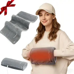 USB Powered Hand Warmer Graphene Heating Pad, Back Abdominal Waist Leg Electric Blanket, Wearable Heated Blanket, Washable Super Soft Mat for Winter Office Home Use