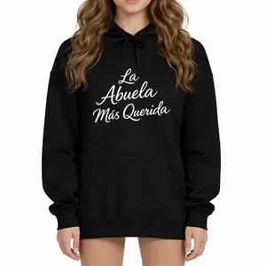 Gift for Granddaughter to Honor Grandma – Long Sleeve La Abuela Mas Querida Hoodie
