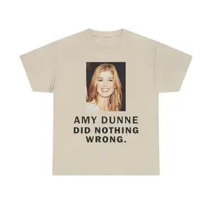 Gone Girl Amy Dunne Unisex T-Shirt Movie Graphic Tee Vintage Style Womenswear