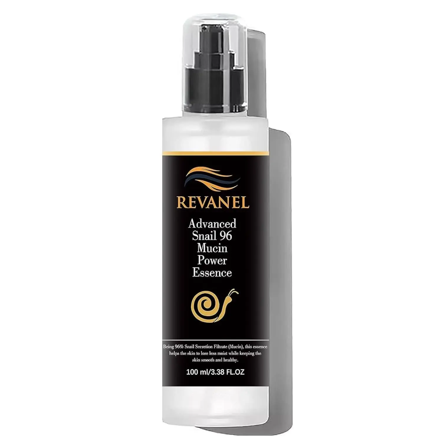 REVANEL Advanced Snail 96 Mucin Power Essence 100ml Hydrating Repairing Facial Serum for All Skin Types Korean Skincare Scent: Jasmine & Pear Flowers