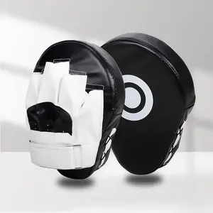 Boxing Focus Mitts for Kids Adults Curved Punching Pads for MMA Muay Thai Taekwondo Kickboxing Striking Shield High-Performance Synthetic Leather Training Gear Built To Last Peak Performance Free one sports headband