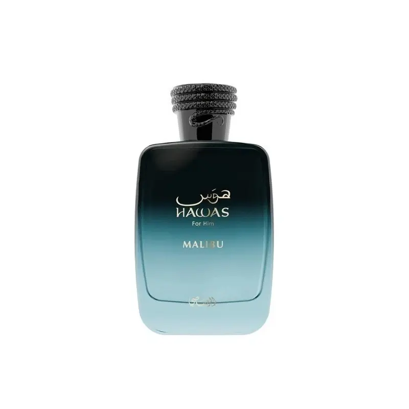 RASASI Hawas Malibu Men's Eau de Parfum Spray (100ML) - Premium Daily-Wear Fragrance for Men
