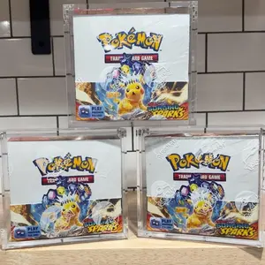 Pokémon Acrylic Booster Display Case for Collectors