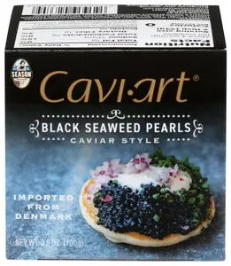 Seasons Caviart Blk Seaweed Pearls - 3.500 OZ