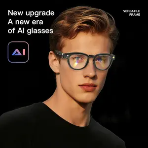 AI Smart Glasses with 8MP Camera, 4K Photos,1080P vlog  ,ChatGPT Built-in ,Real-Time Translation & Object Analysis, Bluetooth  Eyewear with Voice Assistant and Photochromic Lenses, Perfect for Driving, Travel & Work Wearable Hands-Free