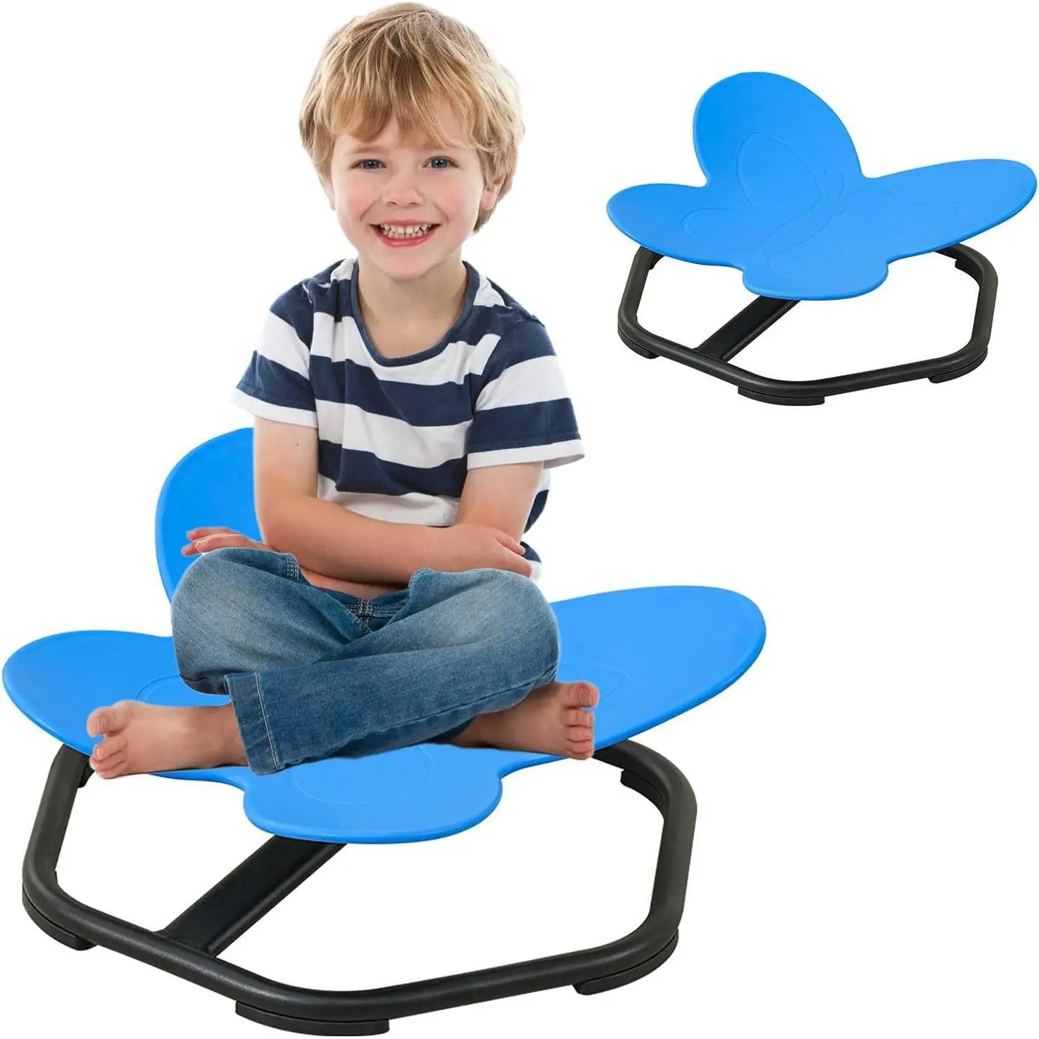 Butterfly Swivel Chair/Blue
