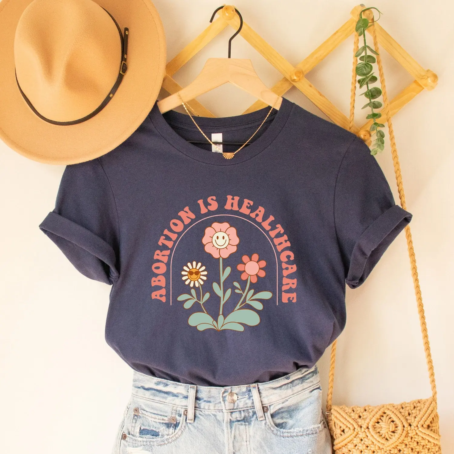 Abortion Is Healthcare Shirt, Feminist Tee, Activist Women Gift, Abortion Rights, Keep Abortion Safe, Reproductive Freedom, Pro Choice Tee