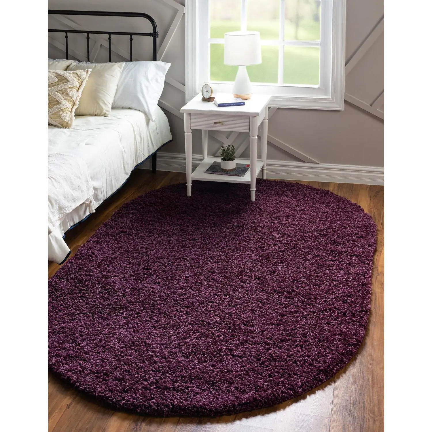 Rugs.com Solid Shag Rug