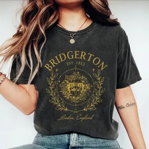 Vintage Bridgerton T-shirt, Est 1813 London England Tee, Regency Era Shirt, Historical Drama Shirt, Lady Whistledown Tee