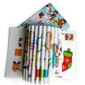 40 Cartoon Patterns Printing Paper Painting Graffiti Template for 3D Pen, 3D Printing Pen Drawing Book
