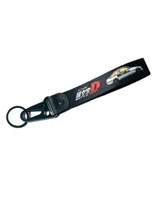 Initial D JDM Wrist Lanyard - Heavy Duty Clip and Key Ring
