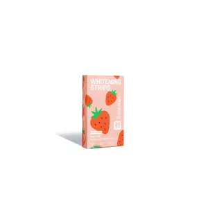 The White Pearl Co Stawberry Teeth Whitening Strips