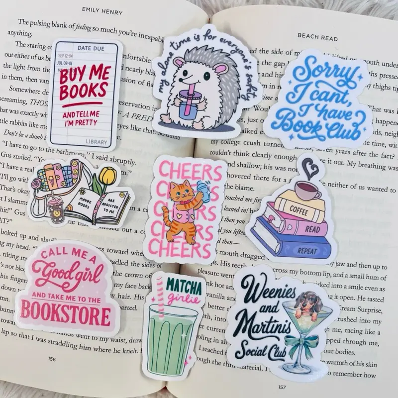 Sticker pack - 5 matte stickers chosen at random