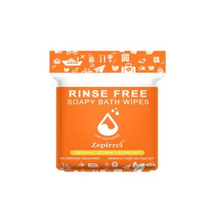 FreshEase™ Rinse-Free Bath Wipes Ultra soft 🚿✨