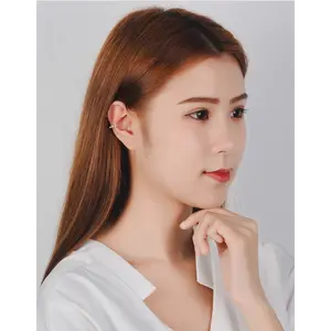 Unique Wind - Catching Ear Corrector & Rhinestone - Inlaid Ear Clips - No Piercing, Stylish & Individual Accessories