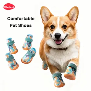 [HipiPet] Dog Shoes Breathable Mesh Boots, Non-Slip & Waterproof Pet Booties for Small Dogs – Anti-Dirt Outdoor Puppy Boots, cozyvibes