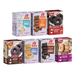 Katz Gluten Free  Multi Donut Pack - Includes Various Donuts, Ideal for Snacking and Enjoying