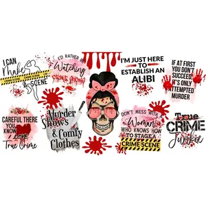 UV34 - True Crime UV DTF Cup Wrap