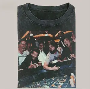 Vintage The Hangover Movie Graphic T-Shirt, Poker Scene Tee, Gift For Boyfriend Menswear Top